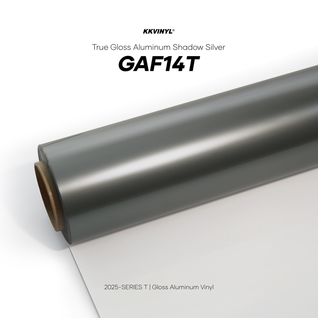 KKVINYL Gloss Aluminum Vinyl