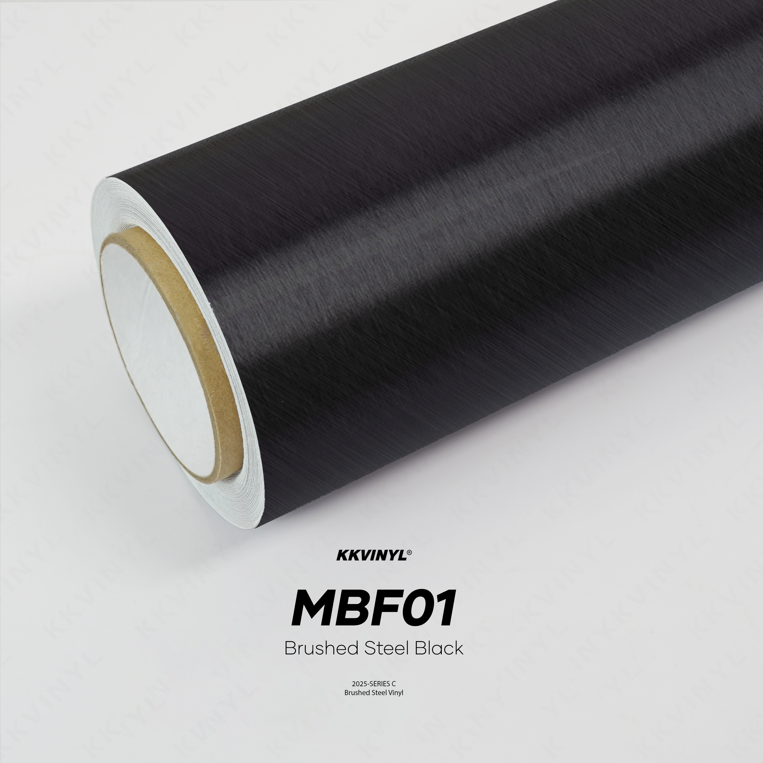 KKVINYL Brushed  Steel Vinyl