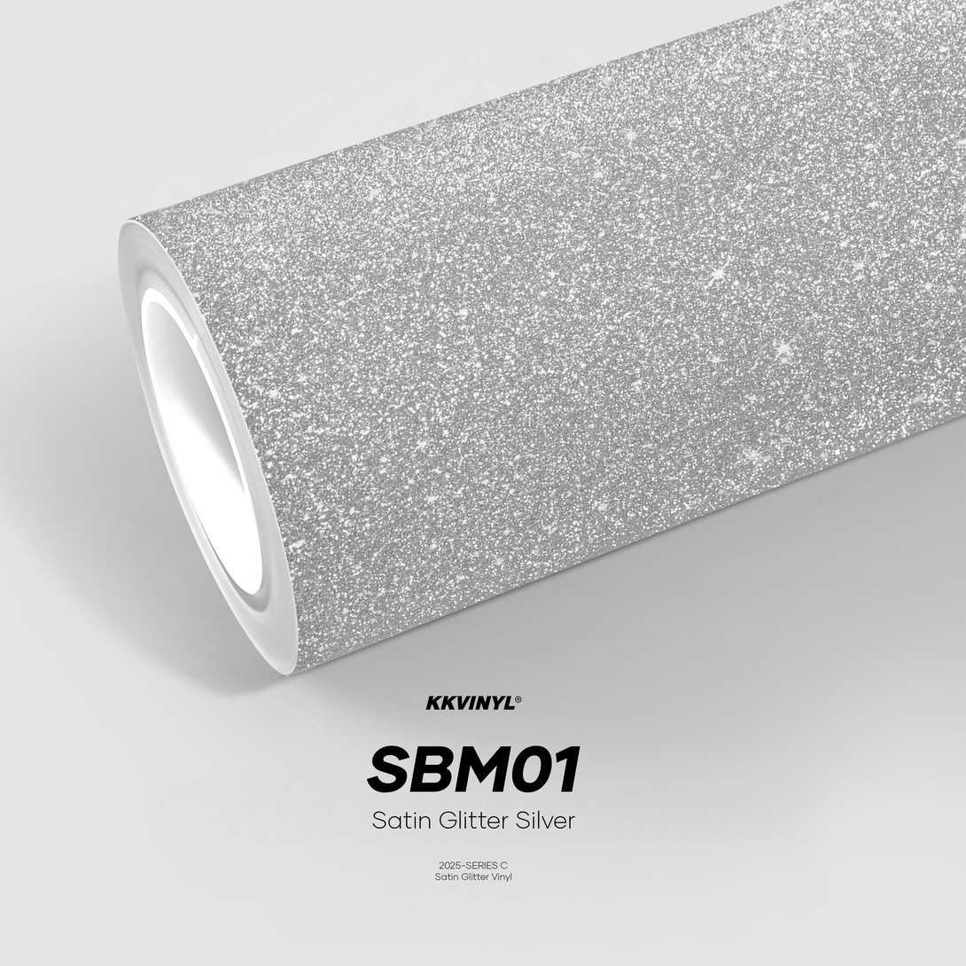 KKVINYL Satin Glitter Vinyl